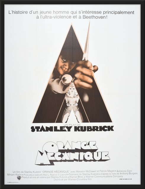 A Clockwork Orange<br>(linen-backed + framed)